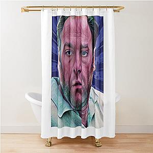 The Sopranos - Tony Soprano - Fan Art - Gifts for Sopranos Fans - Tony Soprano Hit Attempt. Shower Curtain