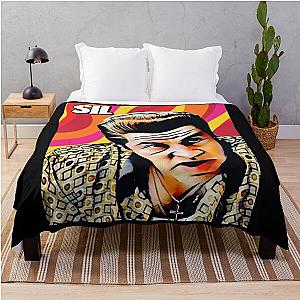 The Sopranos - Tony Soprano - Fan Art - Gifts for Sopranos Fans - Sil. Silvio Dante. Throw Blanket