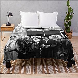 The Sopranos Family Black Throw Blanket