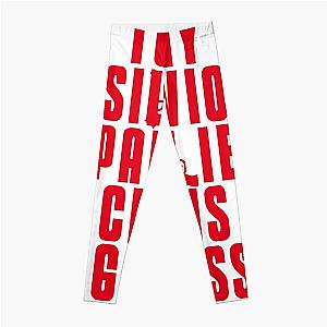 Tony, Silvio, Paulie, Chris, Big Pussy The Sopranos Gangsters Leggings