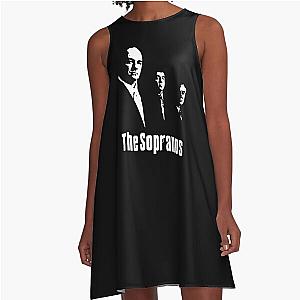 the sopranos tv show mafia crime A-Line Dress