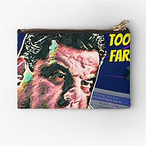 The Sopranos - Tony Soprano - Fan Art - Gifts for Sopranos Fans - Bobby Bacala You Sopranos....You Go Too Far! Zipper Pouch