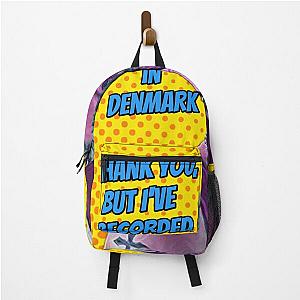 The Sopranos - Tony Soprano - Fan Art - Gifts for Sopranos Fans - I've Recorded In Denmark. Defiler.  Backpack