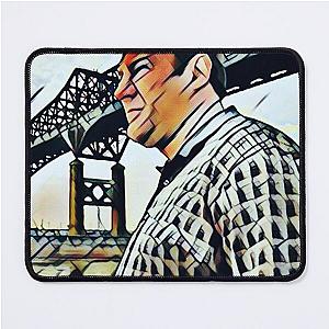 The Sopranos - Tony Soprano - Fan Art - Gifts for Sopranos Fans - Tony Soprano Pulaski Skyway Bridge Mouse Pad