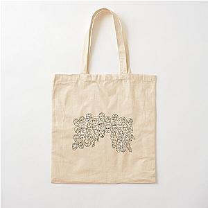 The Sopranos - THE FACES Cotton Tote Bag