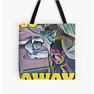 The Sopranos - Tony Soprano - Fan Art - Gifts for Sopranos Fans - Tony Soprano Go Away. All Over Print Tote Bag