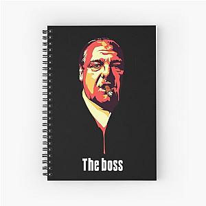 the sopranos tv show tony soprano Spiral Notebook