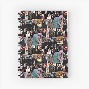 The Sopranos collage Spiral Notebook