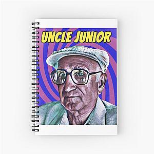 The Sopranos - Tony Soprano - Fan Art - Gifts for Sopranos Fans -  Uncle Junior.  Spiral Notebook