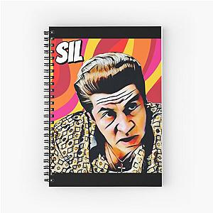 The Sopranos - Tony Soprano - Fan Art - Gifts for Sopranos Fans - Sil. Silvio Dante. Spiral Notebook