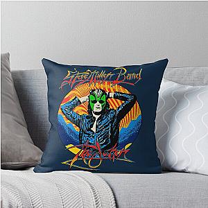 Miller Band Tee Throw Pillow