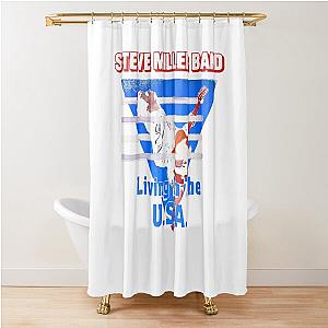Green Miller Shower Curtain