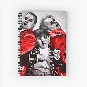 The Stooges Goth Spiral Notebook