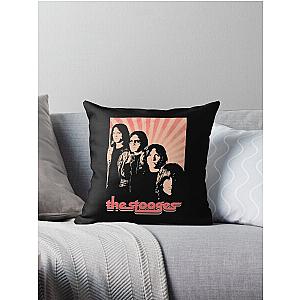 ⭐⭐⭐ the stooges 1970s ⭐⭐⭐  Throw Pillow