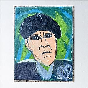 Moe from the three stooges insomniabluesartsandcrafts Poster