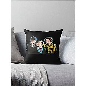 The Three Stooges Throw Pillow