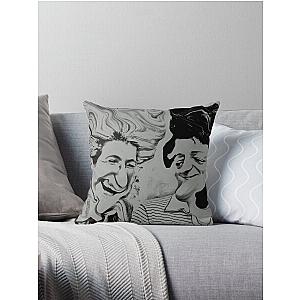 The Two Stooges Throw Pillow