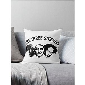 The Three Stooges Throw Pillow