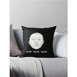 The Three Stooges Throw Pillow