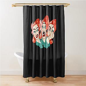 The Three Stooges Classic  Shower Curtain