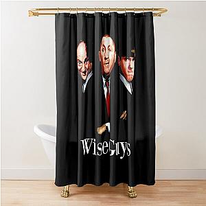 The Three Stooges T-ShirtWiseguys - The Three Stooges T-Shirt-by Haunted Jack's House- Shower Curtain