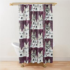 The Three Stooges Shower Curtain