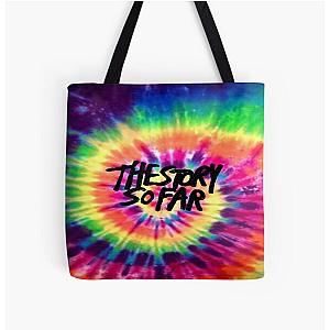 The Story So Far - Tie Dye All Over Print Tote Bag