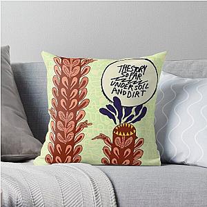 The Story So Far - Under Soil and Dirt Throw Pillow