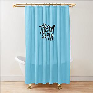 The Story So Far Small Logo Classic T-Shirt Shower Curtain