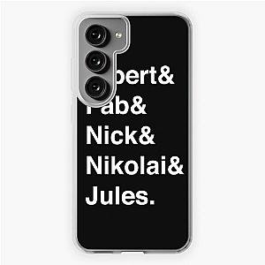 The Strokes Helvetica White Text Samsung Galaxy Soft Case