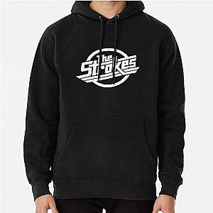 The Strokes Merch The Strokes Logo Pullover Hoodie