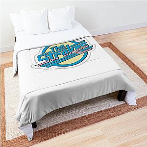The Strokes Retro blue logo Comforter