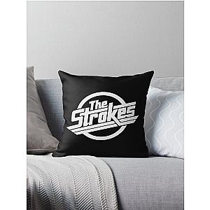 The Strokes Merch The Strokes Logo Throw Pillow