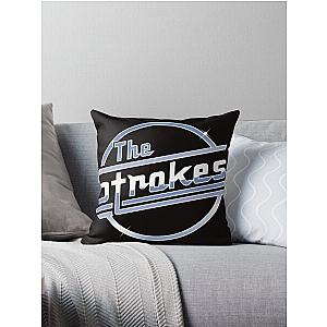 The Strokes Merch The Strokes Logo Throw Pillow
