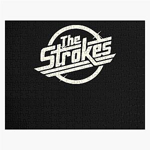 The Strokes Logo White  - Classic Gift Jigsaw Puzzle