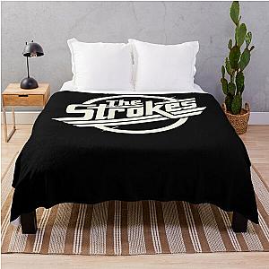 The Strokes Logo White  - Classic Gift Throw Blanket