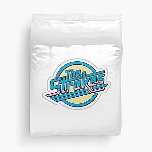 The Strokes Retro blue logo Duvet Cover