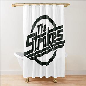The Strokes Merch The Strokes Logo Shower Curtain