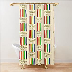 Threat of joy The Strokes - You don't have time to play with me anymore Shower Curtain