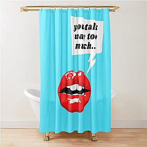 The Strokes - You Talk Way Too Much Shower Curtain