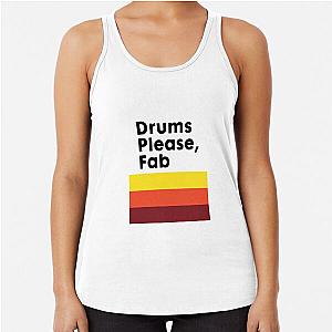 Drums please, Fab - The Strokes band designs, sticker, mug, t-shirt, etc Racerback Tank Top