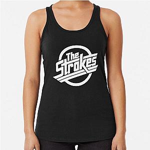 The Strokes Merch The Strokes Logo Racerback Tank Top
