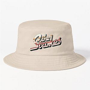 The Strokes Striped Logo Bucket Hat