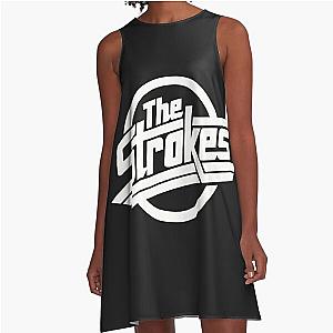The Strokes Merch The Strokes Logo A-Line Dress