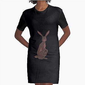 The Strokes At The Door Rabbit Graphic T-Shirt Dress