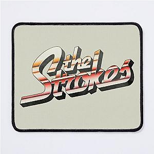 The Strokes Striped Logo Mouse Pad