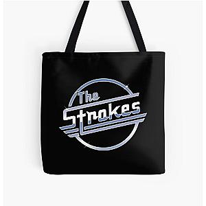 The Strokes Merch The Strokes Logo All Over Print Tote Bag