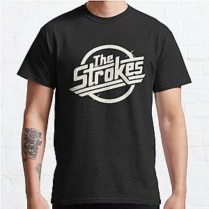 The Strokes Logo White  - Classic Gift  Classic T-Shirt