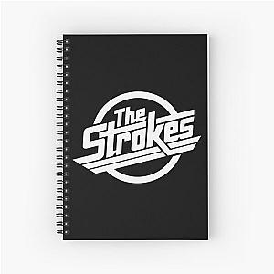 The Strokes Merch The Strokes Logo Spiral Notebook