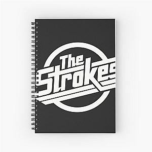 The Strokes Merch The Strokes Logo Spiral Notebook
